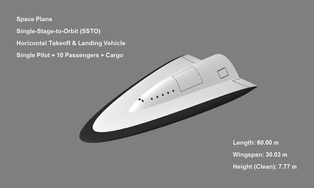 Space Plane Infographic